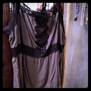 Lace accents, Tank/Baby Doll Top